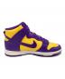 中古・古着 NIKE (ナイキ) ハイカットスニーカー イエロー×パープル サイズ:27㎝：10000円