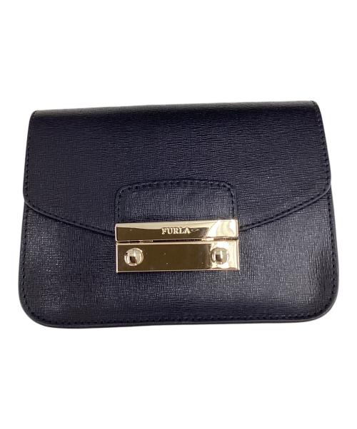FURLA（フルラ）FURLA (フルラ) フルラ/メトロポリスG6400/チェーンショルダーバッグ ブラックの古着・服飾アイテム