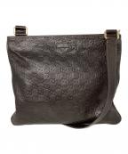 GUCCIグッチ）の古着「グッチ/グッチシマ/201446/ショルダーバッグ」｜ダークブラウン