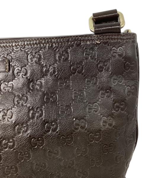 GUCCI（グッチ）GUCCI (グッチ) グッチ/グッチシマ/201446/ショルダーバッグ ダークブラウンの古着・服飾アイテム