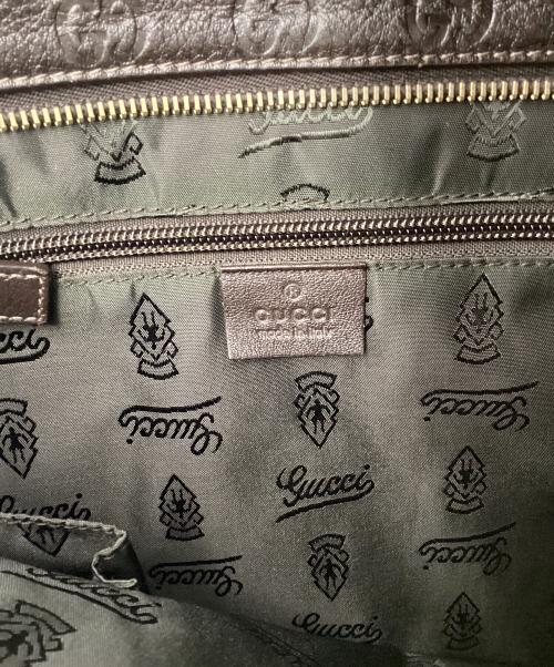 GUCCI（グッチ）GUCCI (グッチ) グッチ/グッチシマ/201446/ショルダーバッグ ダークブラウンの古着・服飾アイテム