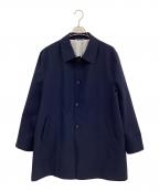 SHIPS Colorsシップス カラーズ）の古着「ステンカラーコート」｜ネイビー