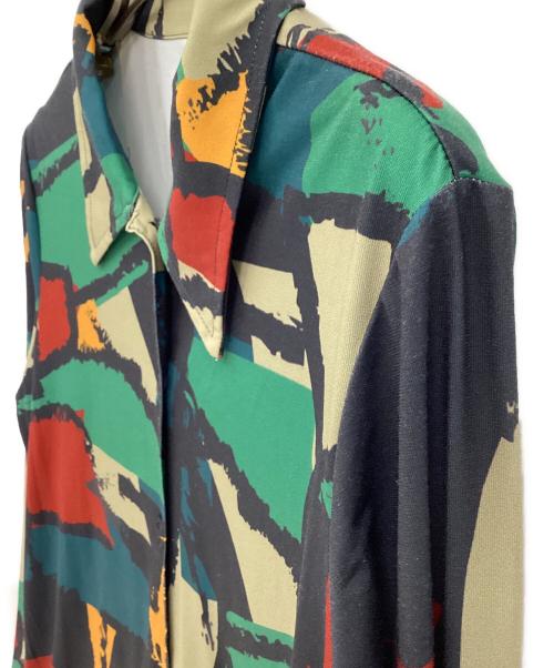 stussy（ステューシー）stussy (ステューシー) Block Print Button Down マルチカラー サイズ:Sの古着・服飾アイテム