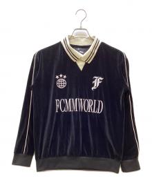 FCMM（エフシーエムエム）の古着「ベロアトップス」｜ブラック
