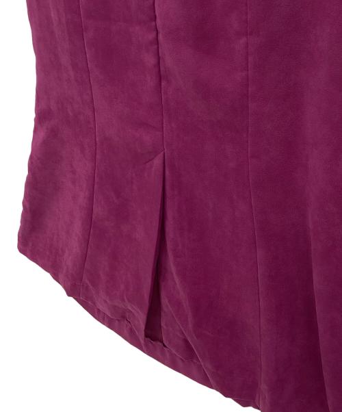 Noble（ノーブル）Noble (ノーブル) マーメイドスカート パープル サイズ:38の古着・服飾アイテム