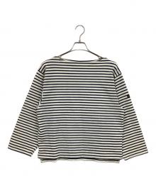 OUTIL（ウティ）の古着「長袖カットソー」｜ネイビー×ホワイト