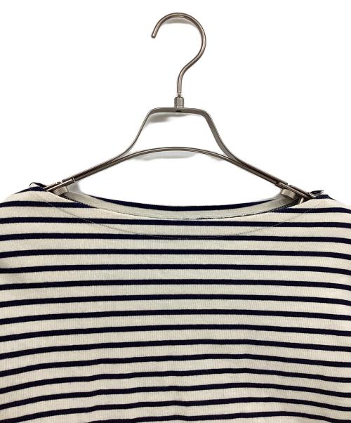 OUTIL（ウティ）OUTIL (ウティ) 長袖カットソー ネイビー×ホワイト サイズ:1の古着・服飾アイテム