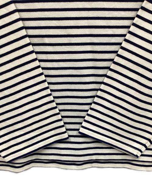OUTIL（ウティ）OUTIL (ウティ) 長袖カットソー ネイビー×ホワイト サイズ:1の古着・服飾アイテム