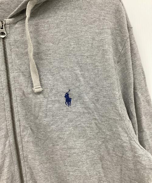 POLO RALPH LAUREN（ポロ・ラルフローレン）POLO RALPH LAUREN (ポロ・ラルフローレン) ジップパーカー グレー サイズ:Lの古着・服飾アイテム