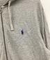中古・古着 POLO RALPH LAUREN (ポロ・ラルフローレン) ジップパーカー グレー サイズ:L：8000円