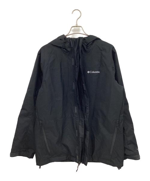 Columbia（コロンビア）Columbia (コロンビア) ジップアップジャケット ブラック サイズ:Lの古着・服飾アイテム