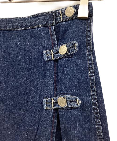 Hysteric Glamour（ヒステリックグラマー）Hysteric Glamour (ヒステリックグラマー) ラップスカート インディゴ サイズ:FREEの古着・服飾アイテム