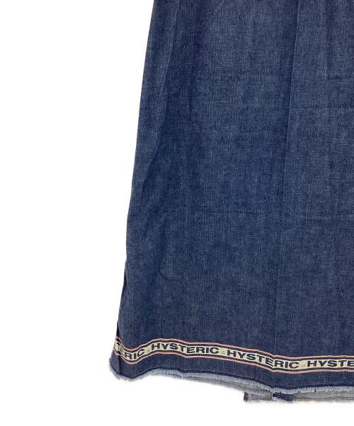 Hysteric Glamour（ヒステリックグラマー）Hysteric Glamour (ヒステリックグラマー) ラップスカート インディゴ サイズ:FREEの古着・服飾アイテム