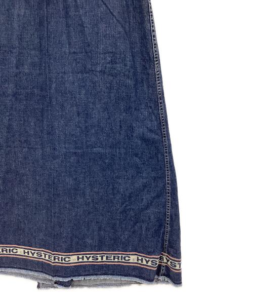 Hysteric Glamour（ヒステリックグラマー）Hysteric Glamour (ヒステリックグラマー) ラップスカート インディゴ サイズ:FREEの古着・服飾アイテム