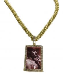 King Ice×2PAC（キングアイス×2パック）の古着「キングアイス/2パック/ネックレス」