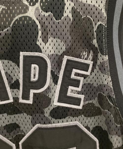 A BATHING APE（アベイシングエイプ）A BATHING APE (アベイシングエイプ) ユニフォーム グレー×ブラック サイズ:Lの古着・服飾アイテム