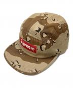 SUPREMEシュプリーム）の古着「キャップ」｜ブラウン×ベージュ