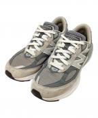 NEW BALANCEニューバランス）の古着「ローカットスニーカー」｜ライトグレー