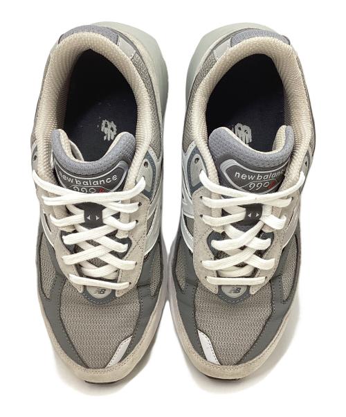 NEW BALANCE（ニューバランス）NEW BALANCE (ニューバランス) ローカットスニーカー ライトグレー サイズ:27㎝の古着・服飾アイテム