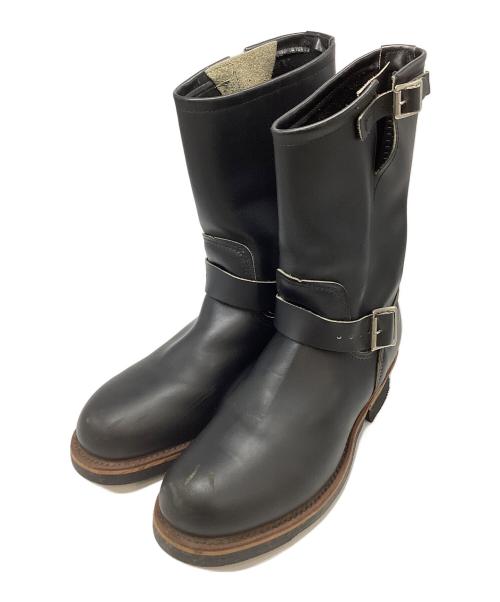 RED WING（レッドウィング）RED WING (レッドウィング) エンジニアブーツ ブラック サイズ:8Dの古着・服飾アイテム