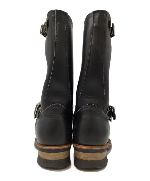 RED WING（レッドウィング）RED WING (レッドウィング) エンジニアブーツ ブラック サイズ:8Dの古着・服飾アイテム