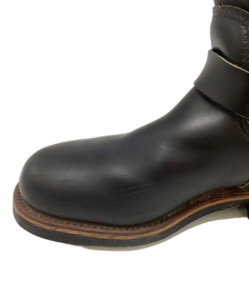 RED WING（レッドウィング）RED WING (レッドウィング) エンジニアブーツ ブラック サイズ:8Dの古着・服飾アイテム