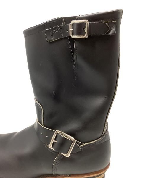 RED WING（レッドウィング）RED WING (レッドウィング) エンジニアブーツ ブラック サイズ:8Dの古着・服飾アイテム