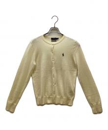 POLO RALPH LAUREN（ポロ・ラルフローレン）の古着「薄手カーディガン」｜ベージュ