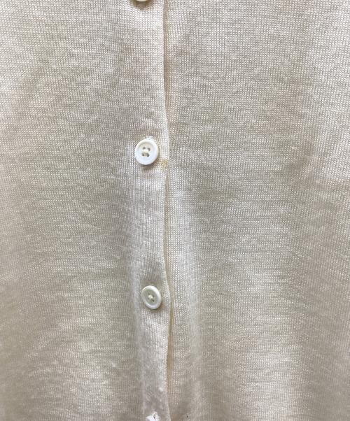 POLO RALPH LAUREN（ポロ・ラルフローレン）POLO RALPH LAUREN (ポロ・ラルフローレン) 薄手カーディガン ベージュ サイズ:Sの古着・服飾アイテム