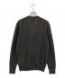 POLO RALPH LAUREN (ポロ・ラルフローレン) ニットカーディガン グレー×ネイビー サイズ:XS：5000円