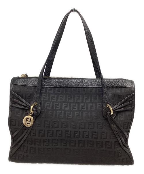 FENDI（フェンディ）FENDI (フェンディ) フェンディ/ズッキーノ/8BL070/ハンドバッグ ブラックの古着・服飾アイテム