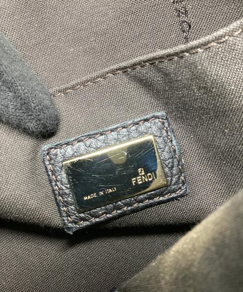 FENDI（フェンディ）FENDI (フェンディ) フェンディ/ズッキーノ/8BL070/ハンドバッグ ブラックの古着・服飾アイテム