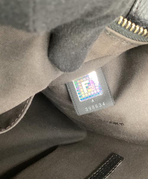 FENDI（フェンディ）FENDI (フェンディ) フェンディ/ズッキーノ/8BL070/ハンドバッグ ブラックの古着・服飾アイテム