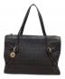 FENDI（フェンディ）の古着「フェンディ/ズッキーノ/8BL070/ハンドバッグ」｜ブラック