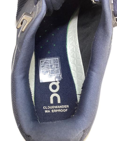 on（オン）on (オン) WATERPROOF ネイビー サイズ:27.5cmの古着・服飾アイテム