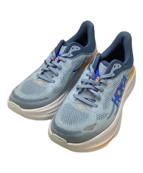 HOKA（ホカ）HOKA (ホカ) ローカットスニーカー ブルー×オレンジ サイズ:28.5㎝の古着・服飾アイテム