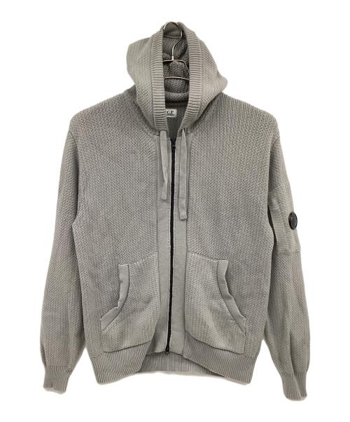 C.P COMPANY（シーピーカンパニー）C.P COMPANY (シーピーカンパニー) 厚手ニット ライトグレー サイズ:Mの古着・服飾アイテム