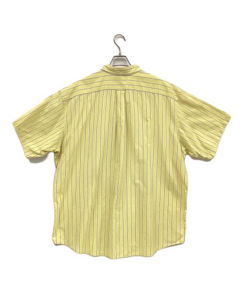 RALPH LAUREN（ラルフローレン）RALPH LAUREN (ラルフローレン) 半袖シャツ イエロー×ネイビー サイズ:２Xの古着・服飾アイテム