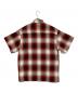CalTop (キャルトップ) 半袖シャツ ホワイト×レッド サイズ:L：5000円