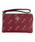 COACH（コーチ）の古着「コーチポーチC4466　」｜レッド