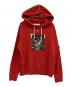 OFFWHITE（オフホワイト）の古着「PASCAL PRINT SLIM HOODIE」｜レッド