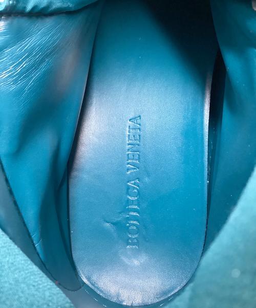 BOTTEGA VENETA（ボッテガベネタ）BOTTEGA VENETA (ボッテガベネタ) パドルボンバーナイロンブーツ エメラルドグリーン サイズ:43の古着・服飾アイテム