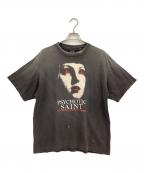 SAINT MICHAELセントマイケル）の古着「PSYHOTIC SNT SS TEE」｜グレー
