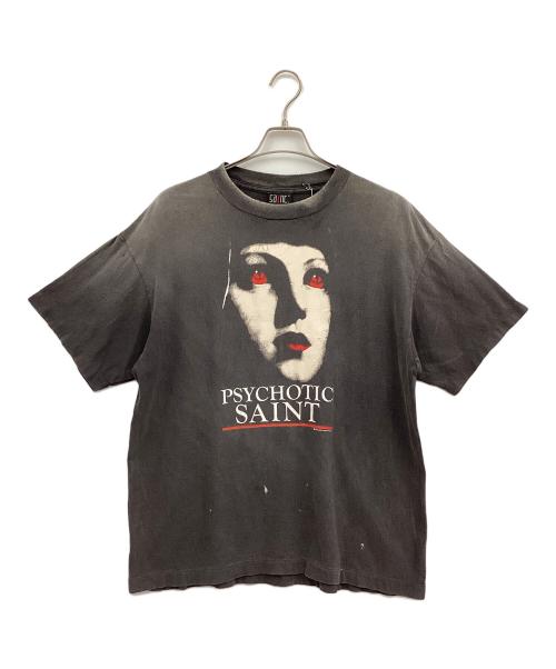 SAINT MICHAEL（セントマイケル）SAINT MICHAEL (セントマイケル) PSYHOTIC SNT SS TEE グレー サイズ:Ⅿの古着・服飾アイテム