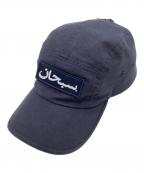 SUPREMEシュプリーム）の古着「Arabic Logo Camp Cap」｜ネイビー