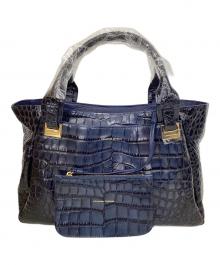 LEATHER JEWELS（レザージュエルズ）の古着「レザージュエルズ/2WAYショルダーバッグ」｜ネイビー