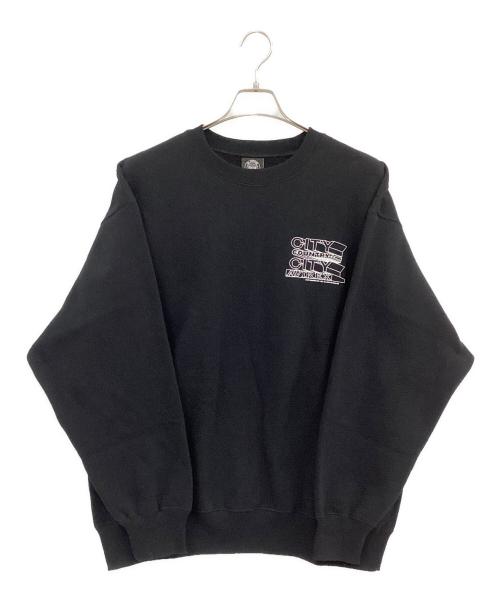 AVIREX（アヴィレックス）AVIREX (アヴィレックス) CITY COUNTRY (シティーカンパニー) スウェット ブラック サイズ:L 未使用品の古着・服飾アイテム