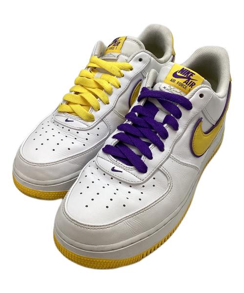 NIKE（ナイキ）NIKE (ナイキ) ローカットスニーカー パープル×イエロー サイズ:28㎝の古着・服飾アイテム