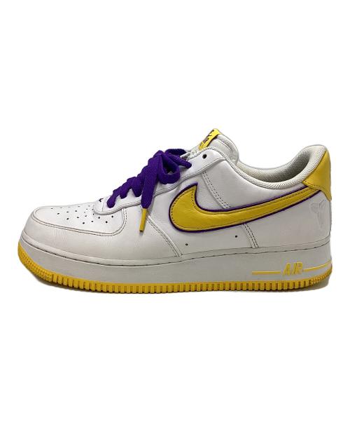NIKE（ナイキ）NIKE (ナイキ) ローカットスニーカー パープル×イエロー サイズ:28㎝の古着・服飾アイテム