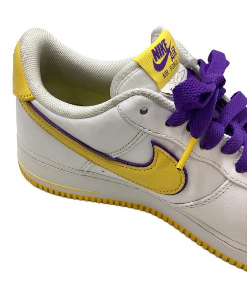 NIKE（ナイキ）NIKE (ナイキ) ローカットスニーカー パープル×イエロー サイズ:28㎝の古着・服飾アイテム